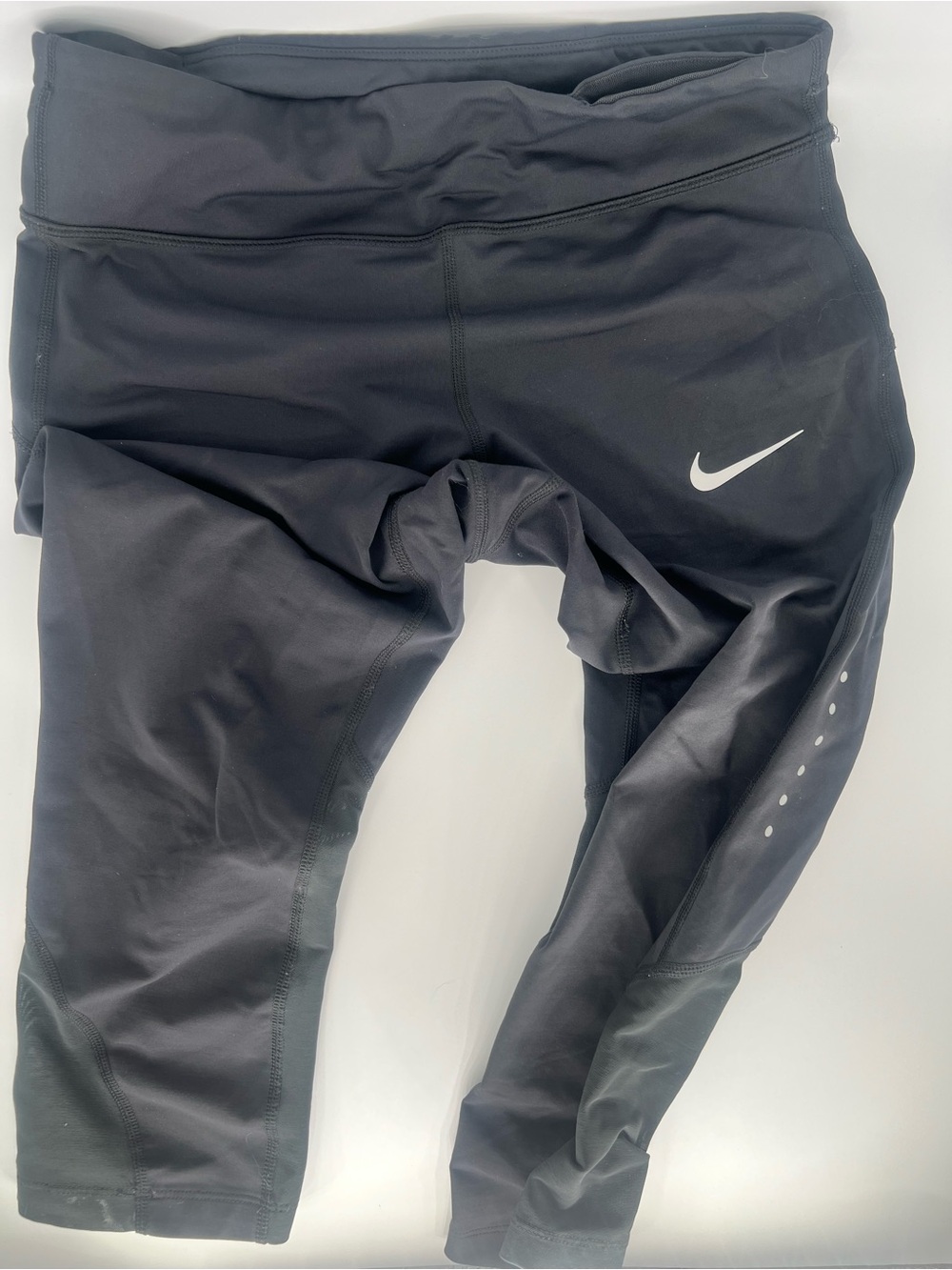 Nike Power Epic Lux Running Capri Leggings Black Dri-FIT Women’s M